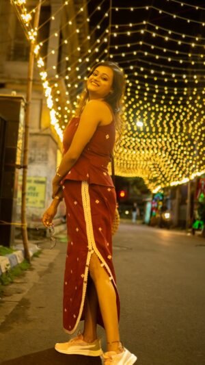 Maroon Co-Ord Set