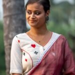 khadi embodery blouse