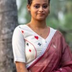 taash or pay card blouse of portait mode image